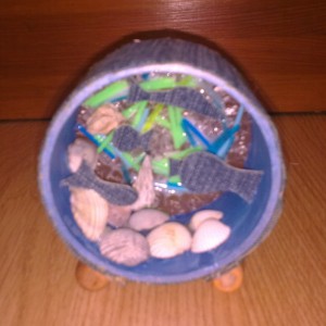 akvarium bez vody