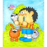Kresby na stěny a ilustrace pro děti